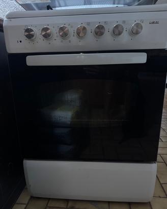 fornelli a gas con Forno Larel - 4 Fuochi Bianca