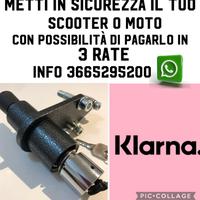 BLOCCARUOTE  PER MOTO SCOOTER IN 3 RATE