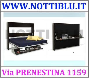 Letto a Scomparsa Desk 2p apertura orizzontale