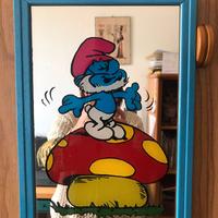 Specchio vintage Nonno Puffo