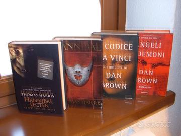 LIBRI DAN BROWN E THOMAS HARRIS