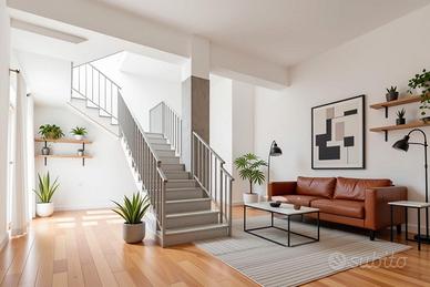 Attico con terrazza e ingresso indipendente