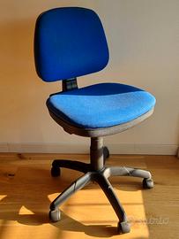 Sedia girevole con ruote IKEA