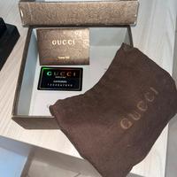 Gucci cintura Web GG argento- tg90- fuori produzio