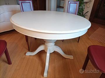 Tavolo tondo shabby 