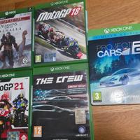 Lotto di 5 giochi XBOX ONE