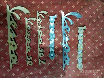 SCRITTE VARIE SERBATOIO E FIANCHETTI MOTO GUZZI , 