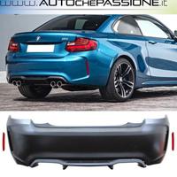 Paraurti posteriore tipo M2 Bmw Serie 2 F22 F23