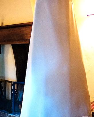 Abito sposa tag. 42 + stola e fiori acconciatura
