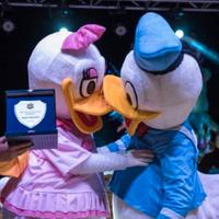 mascott Paperino e Paperina