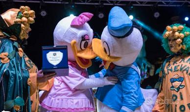 mascott Paperino e Paperina