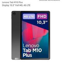 TABLET LENOVO TAB M10 FHD Plus (2nd Gen) 10.3" LTE