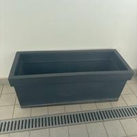 Fioriere/vasche NICOLI usate 40x100cm - set da 7