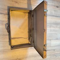 Valigia vintage anni 50/60 pelle
