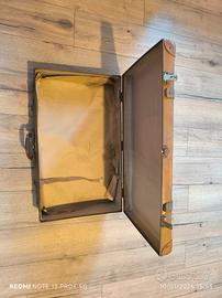 Valigia vintage anni 50/60 pelle