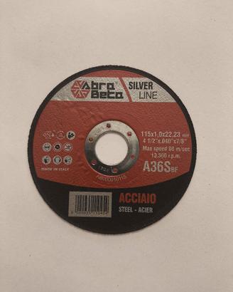 mole abrasive per taglio ferro da 1 mm