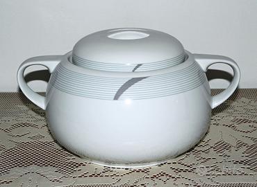 Zuppiera moderna in PORCELLANA BAVARIA