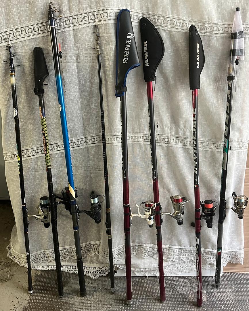 Lotto 8 Canne: 3 Maver Invincible 3Kg + Olympus - Sports In vendita a ...