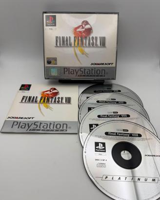 Final Fantasy 8 Platinum PS1 PAL ita completo con