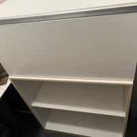 Mobile da ufficio in due parti