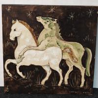 Cassetta Vietri – Mattonella in ceramica ‘80