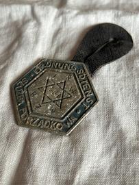 Distintivo polizia del ghetto II WW