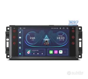RADIO GPS ANDROID 12 PER DODGE JEEP CHRYSLER 07-11