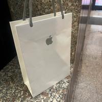 Sacchetto carta shopping bag Apple piccolo