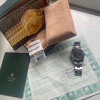 ROLEX AIR KING 14000 BLACK DIAL 34 MM  SERIALE P