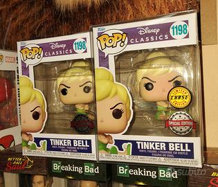 Lotto funko pop tinker bell chase