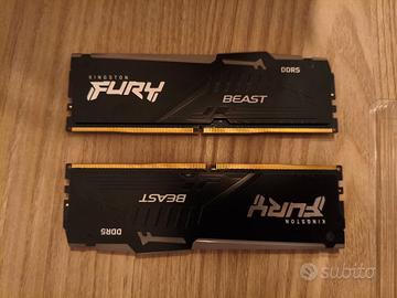 2x32 GB RAM DDR5 Kingston RGB EXPO/XMP