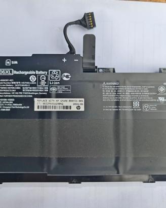 Batteria Zbook 17” G3 Hp Spare 808451-001