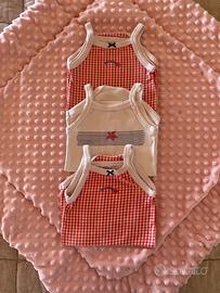 Set 3 boby canottiera bambina - Petit Bateau