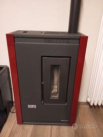 Stufa a pellet slim Luisella nordica