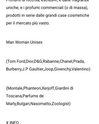 Tom Ford, Dior, Armani, Nasomatto – nuovi