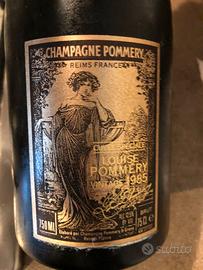 Champagne cuvee speciale Louise Pommery 1985