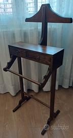 Servomuto/appendiabiti in legno massello