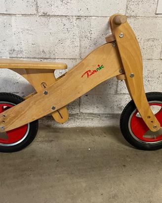 Bici in legno per bambino