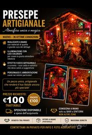 PRESEPE ARTIGIANALE 🎄⭐️