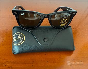 Ray-Ban Wayfarer RB2140 901 50 – Nero Lenti Green