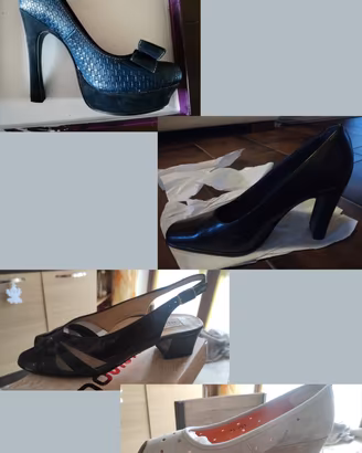 scarpe da donna 8 paia numeri misti