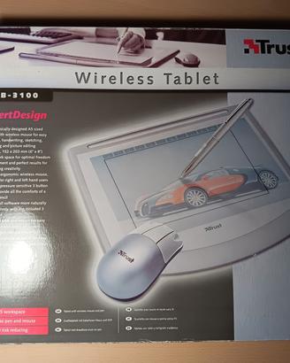 Tavoletta grafica con penna e mouse wireless