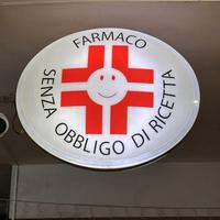 Insegna luminosa parafarmacia