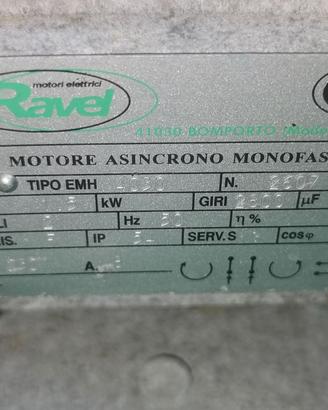 motore pompa elettrico (elettropompa)