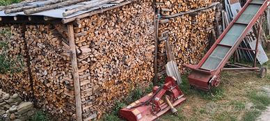 Legna da ardere molto secca