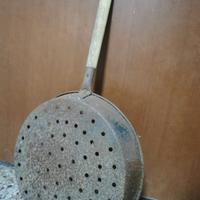 padella per castagne 