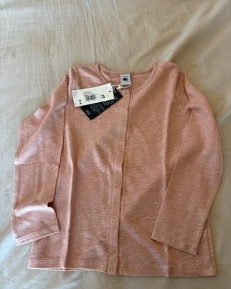 Cardigan in lino Petit Bateau