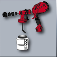 Einhell TC-SY 400 P Pistola a spruzzo (tensione 22