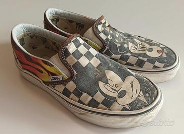 Vans Disney Classic Slip-on Mickey Mouse Fashion