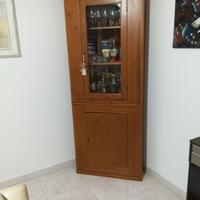 Dispensa ad angolo e Consolle con specchio